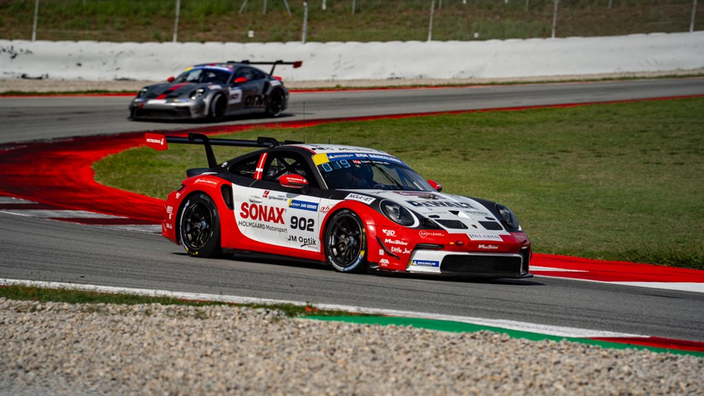 Teknikken drillede Marco Gersager og det øvrige Holmgaard Motorsport. 
(Foto: Valentin Molinier)